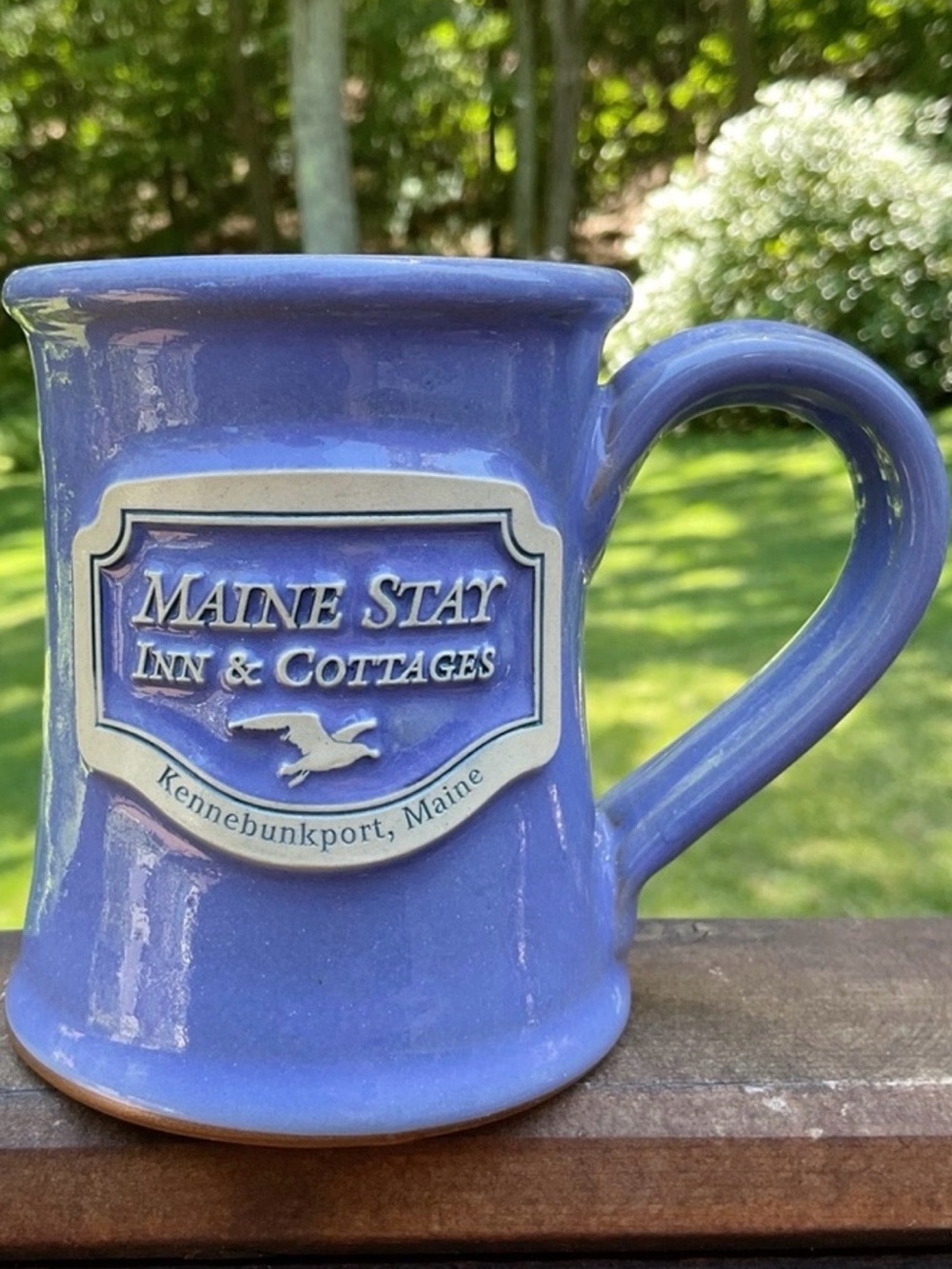 Deneen Pottery Maine Stay Inn & Cottages Kennebunkport ME Mug 2011 - Picture 2 of 10